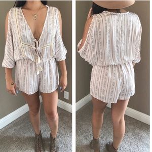 Cold Shoulder romper